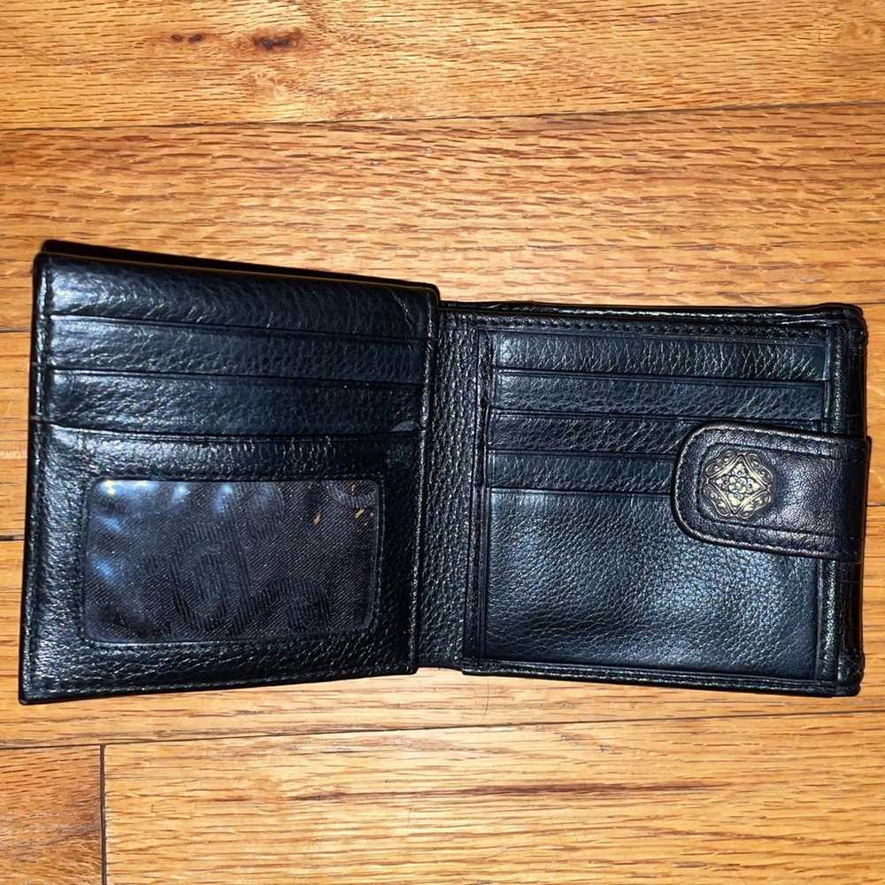 Vintage Brighton Black Crocodile Small Wallet - image 4