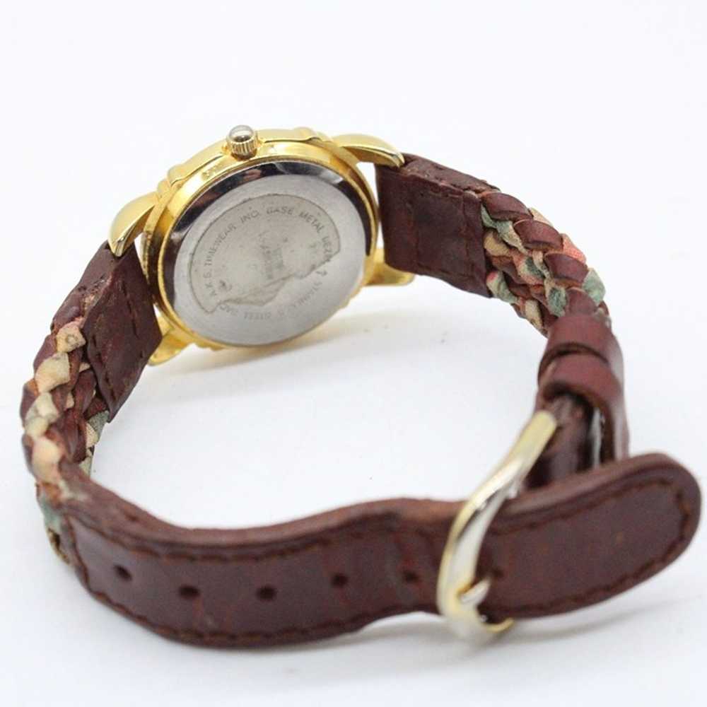 Vintage Gitano Watch Womens Gold Tone Stainless S… - image 7