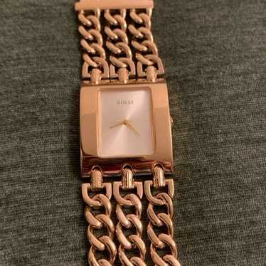 Vintage Guess Gold Chain Watch