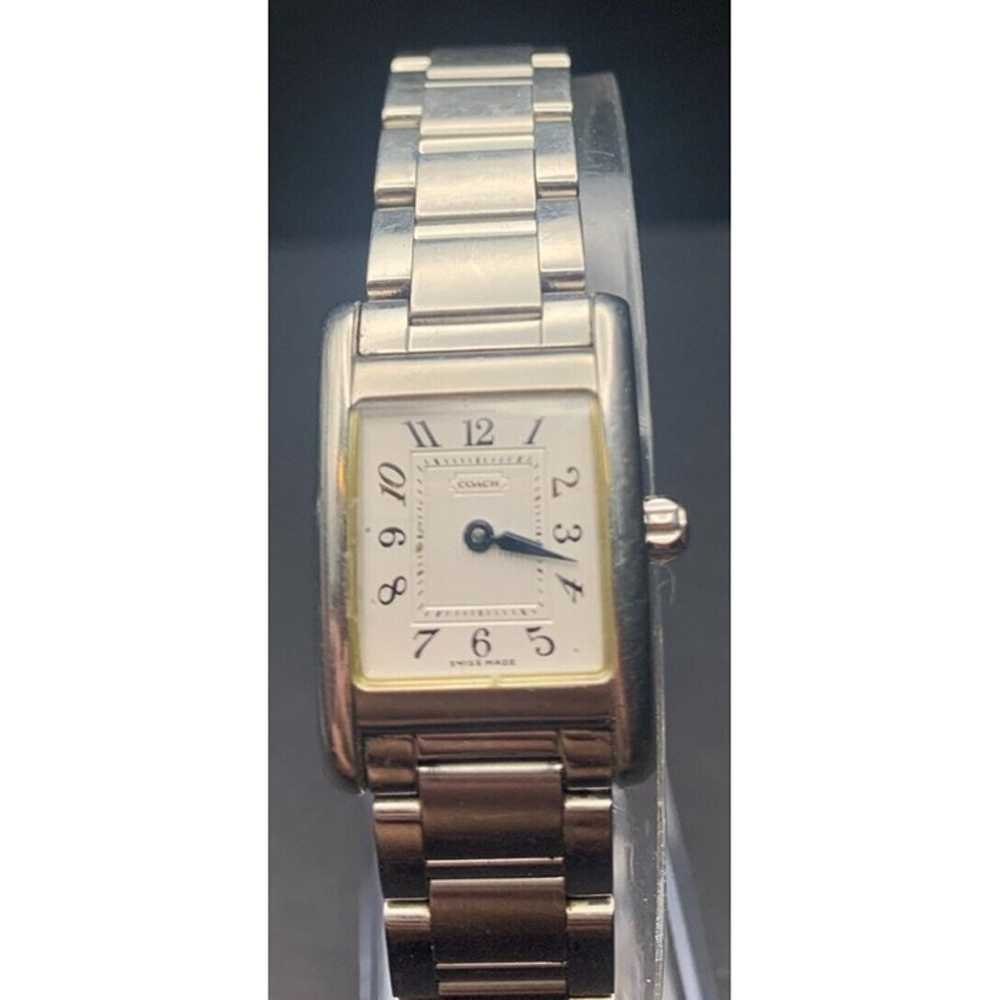 Vintage Coach Analog Watch Silver Tone - Untested… - image 3