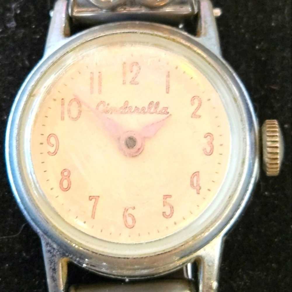 Vintage 40s/50s Cinderella US Time Ladies Watch - image 1