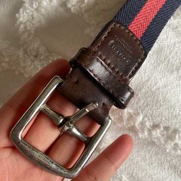 Coach vintage Brown Leather Belt - image 1