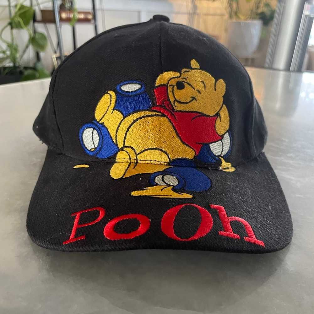 90s Vintage Disney Embroidered WINNIE THE POOH Ad… - image 1