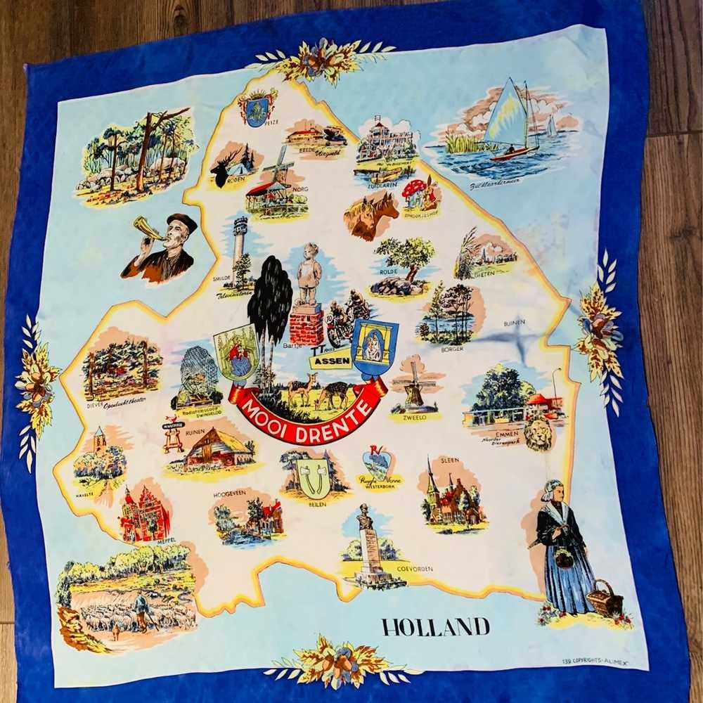 Vintage scarf Holland - image 11