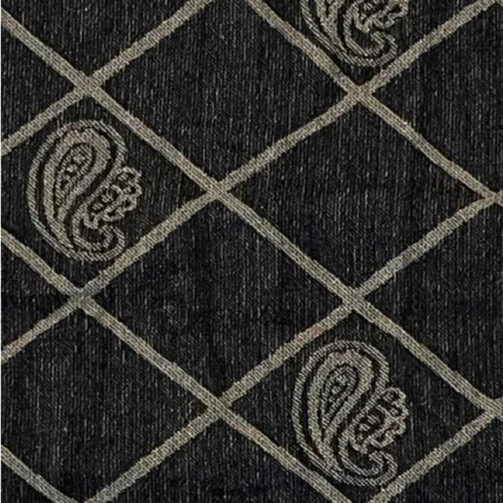 Evan Picone Scarf Womens Paisley Fringe Minimalis… - image 3