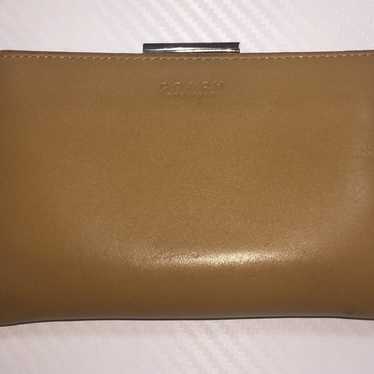 Womens Vintage Coach lite Brown Leather Wallet