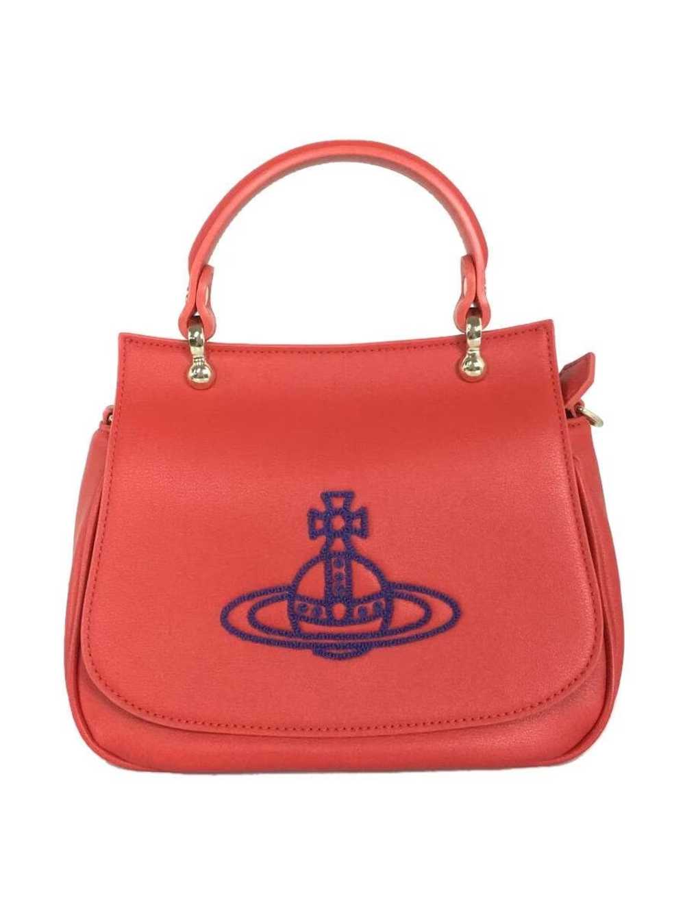 Vivienne Westwood Orb Stitch Leather Handbag - image 1