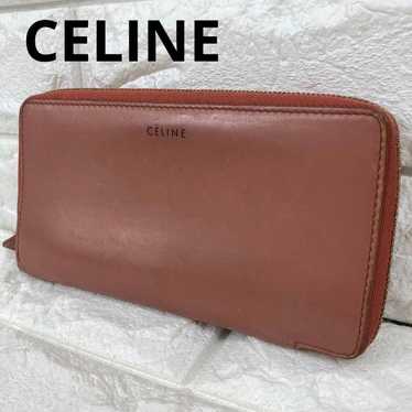 CELINE Celine Long Wallet Round Zipper Phoebe Era 