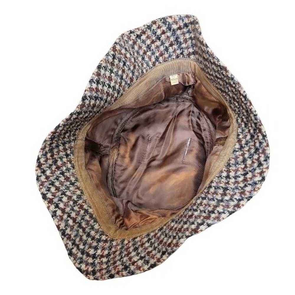 Vintage TWEED Houndtooth Bucket Hat - image 4