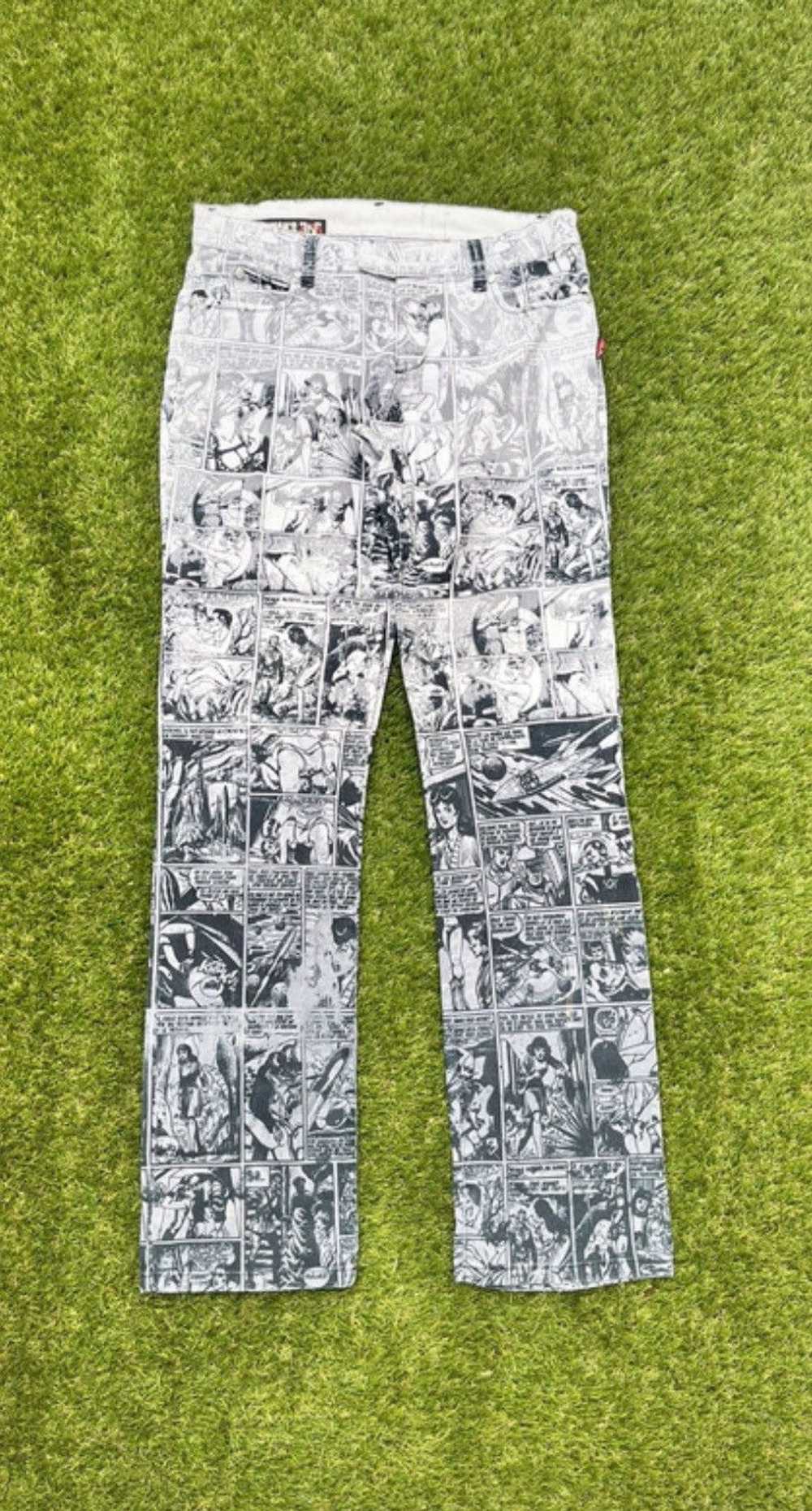 Jean Paul Gaultier RARE VINTAGE PRINTED “COMICS” … - image 1