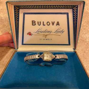 Bulova Leading Lady Watch Vintage Antique