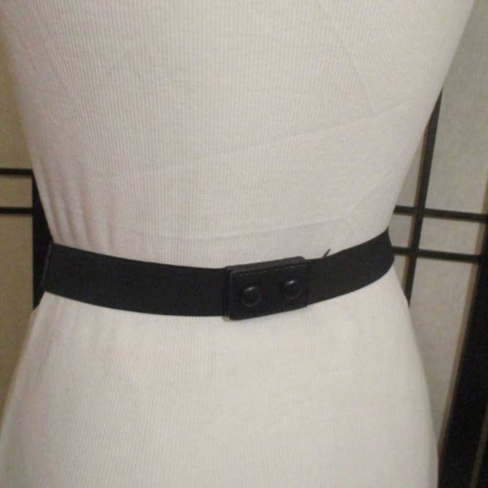 vintage Art Deco enameled stretch belt - image 5