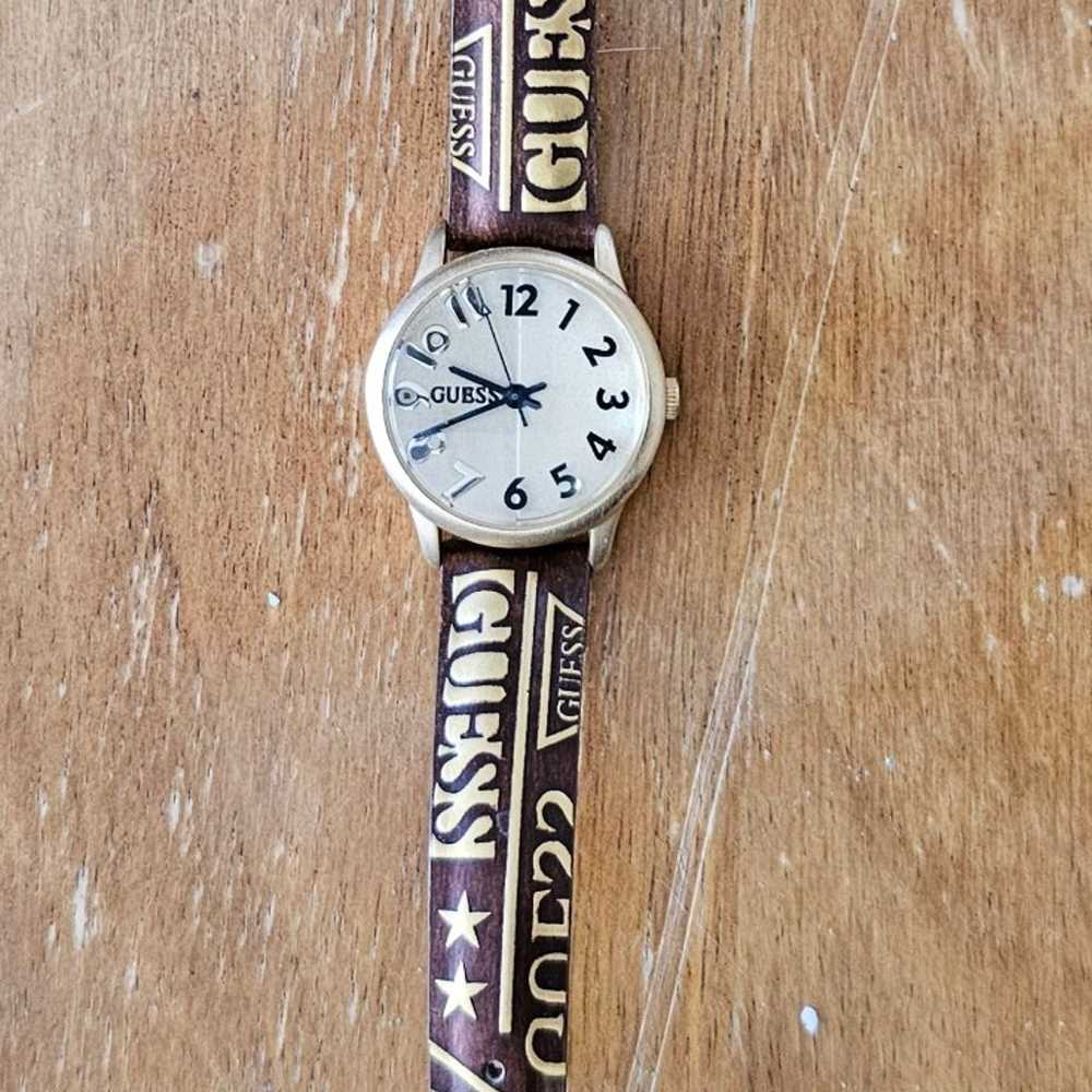 Woman’s Guess Watch Vintage. Needs New Battery - image 1