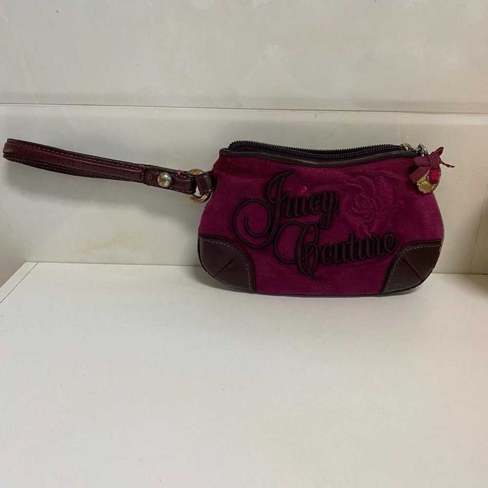 Purple Juicy Couture Velour Wristlet - image 2