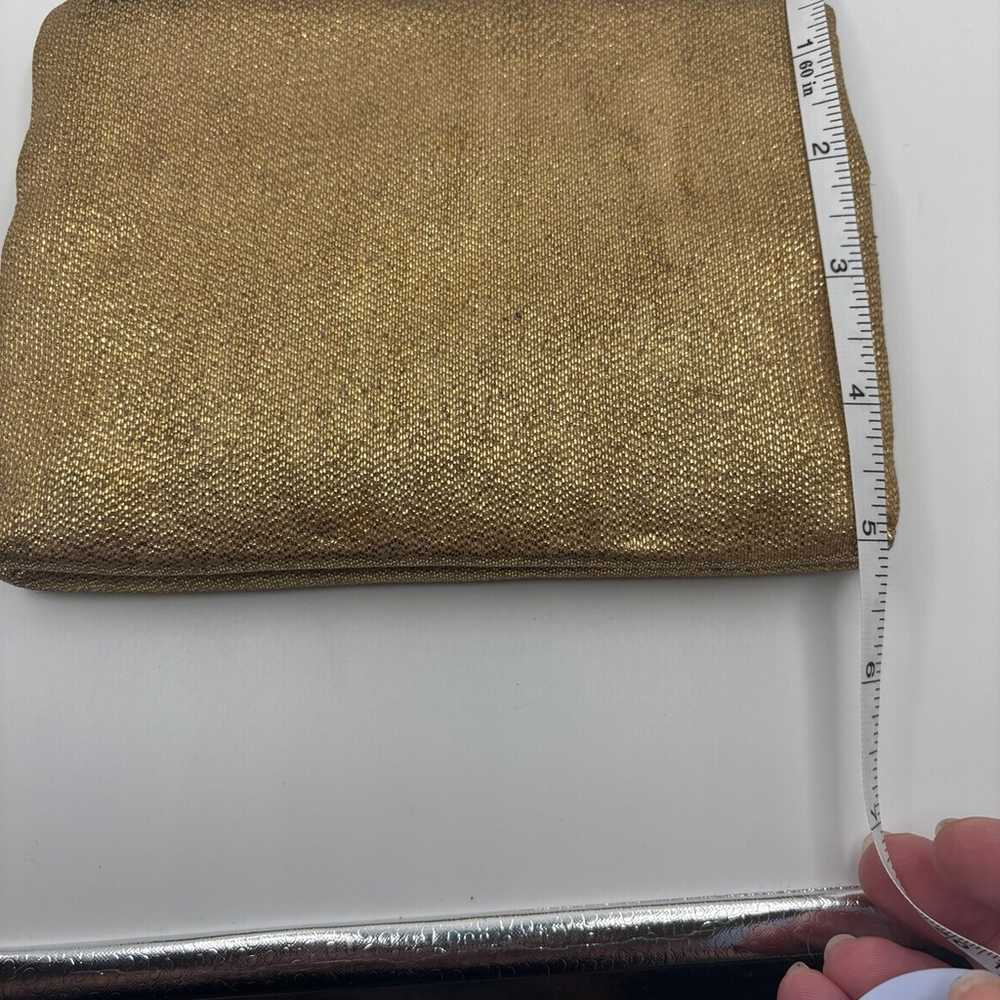 Vintage 1950s Magid Gold Clutch - image 11