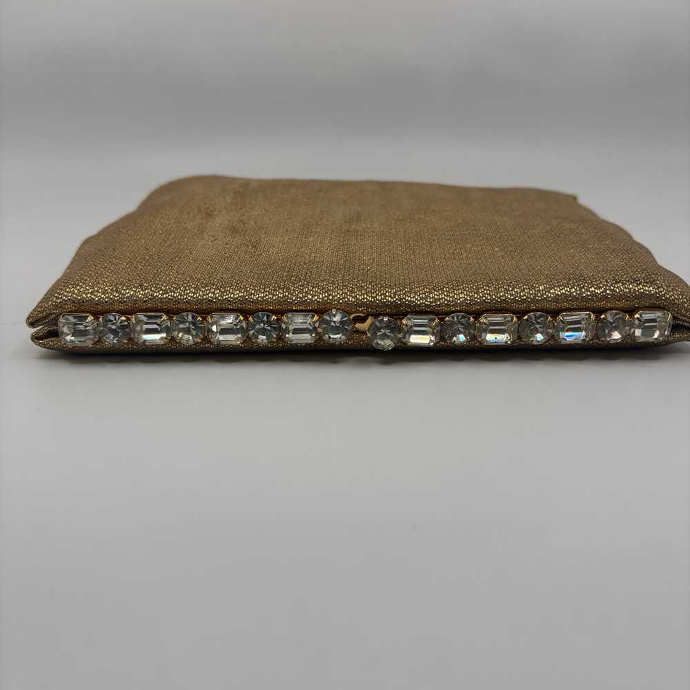 Vintage 1950s Magid Gold Clutch - image 6