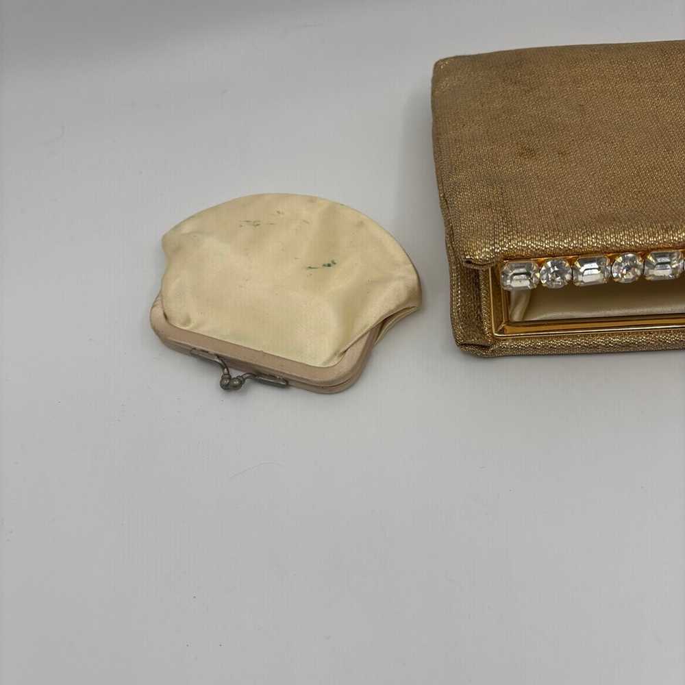 Vintage 1950s Magid Gold Clutch - image 9