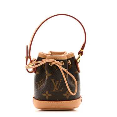 LOUIS VUITTON Monogram Micro Noe Bag Charm Key Ri… - image 1