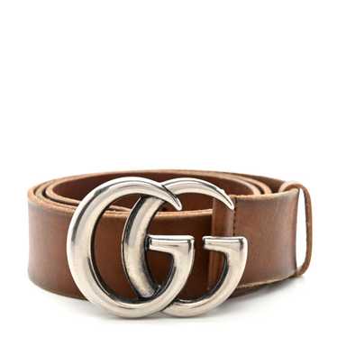 GUCCI Cuoio Toscano Nickel Double Double G 40mm Be