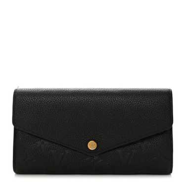 LOUIS VUITTON Empreinte Sarah Wallet NM Black - image 1