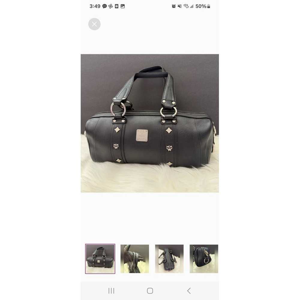 MCM Leather handbag - image 11