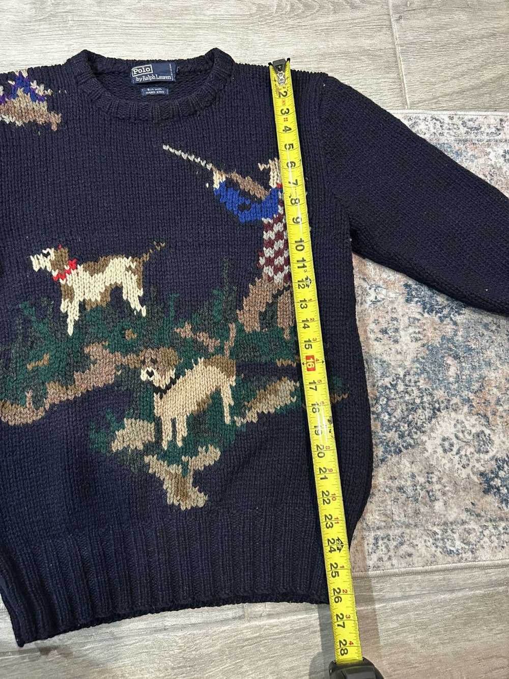 Polo Ralph Lauren × Vintage Polo Wool Hand Knit S… - image 2