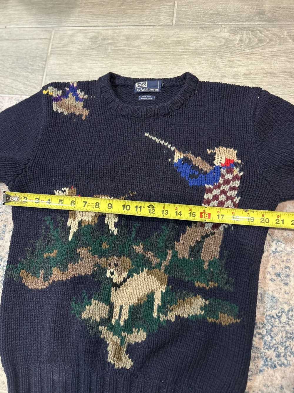 Polo Ralph Lauren × Vintage Polo Wool Hand Knit S… - image 3