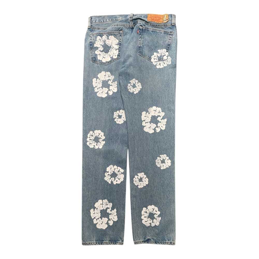 DENIM TEARS x Levi's Cotton Wreath Jeans Light Wa… - image 2