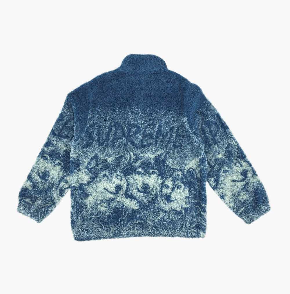 Supreme Supreme Wolf Fleece Jacket Dark Teal Size… - image 2