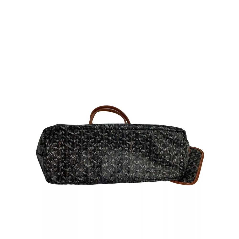 GOYARD St. Louis Goyardine PM Black Tote - image 5