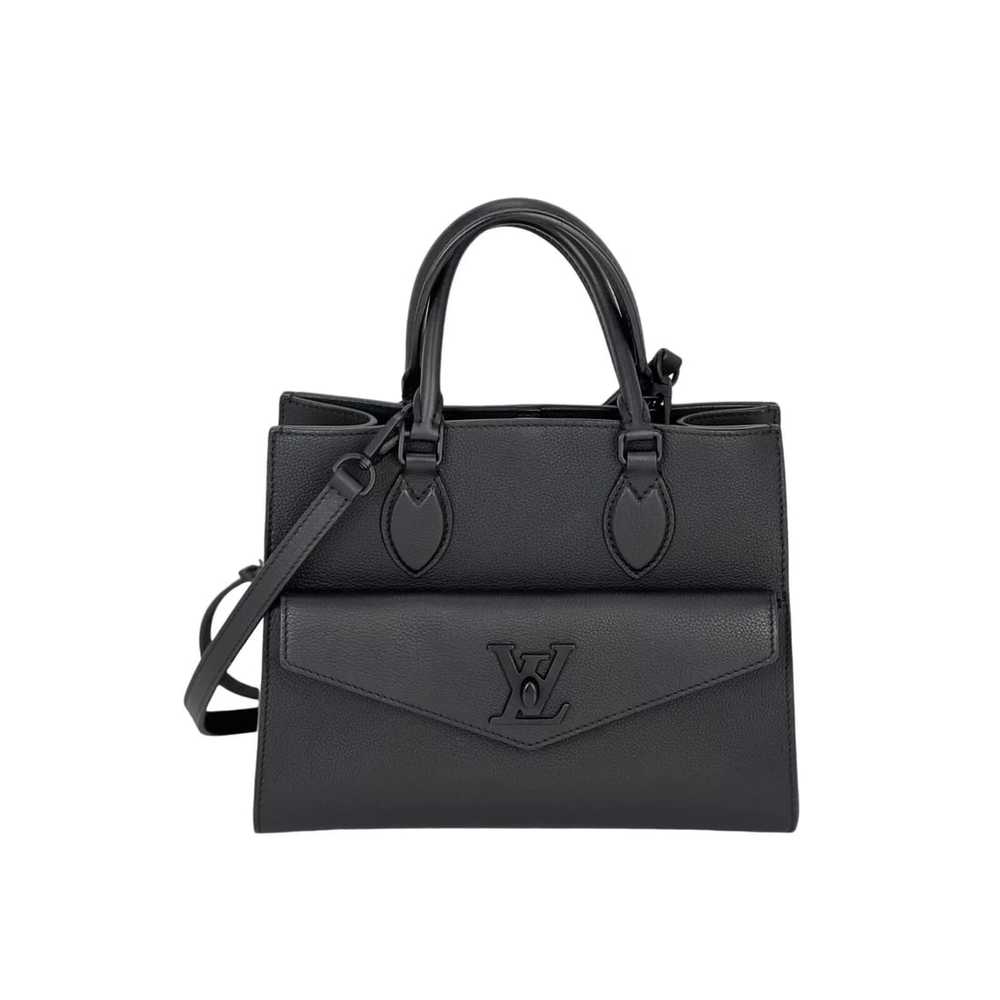 Louis Vuitton Lockme Monochrome PM Black Leather … - image 1