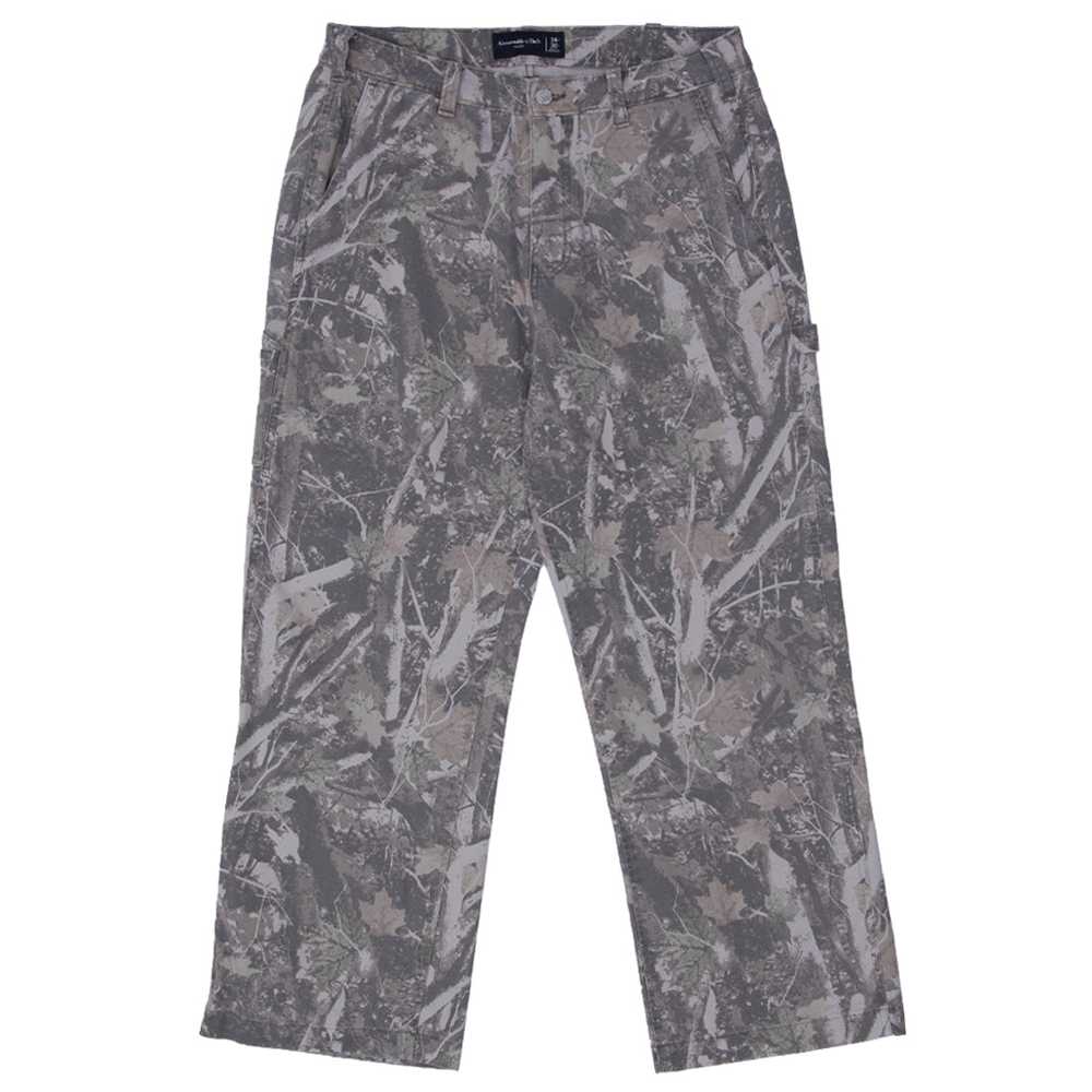 Mens Abercrombie & Fitch Forest Camo Baggy Carpen… - image 1