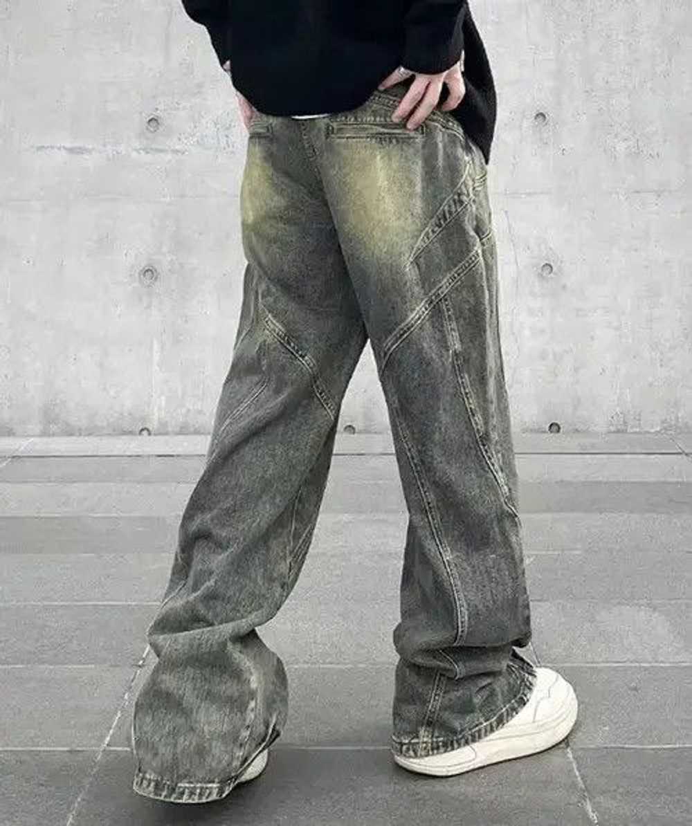 Designer × Japanese Brand Vintage Men Flared Jeans - image 2