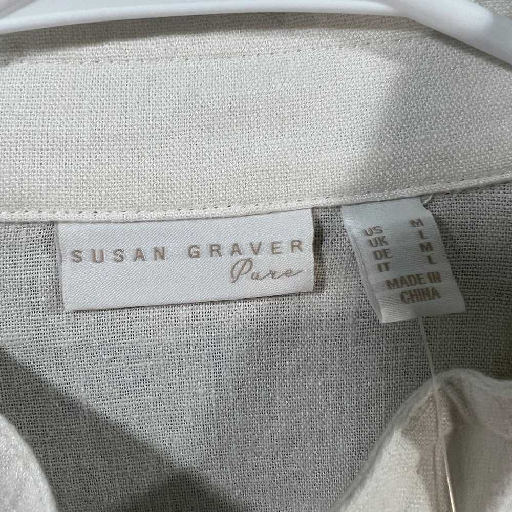 Other GRAVER Susan Graver Pure Linen Blend Jacket - image 3