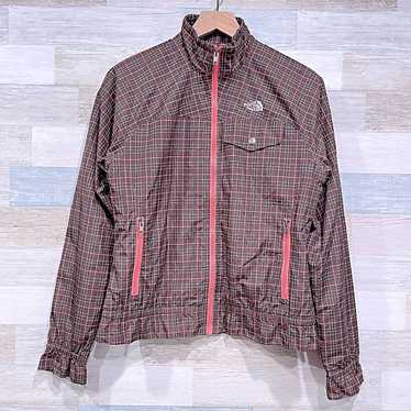 The North Face The North Face Plaid Windbreaker J… - image 1