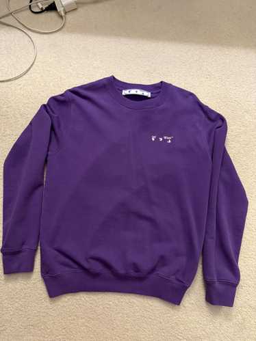 Off-White Off White Purple Sweatshirt