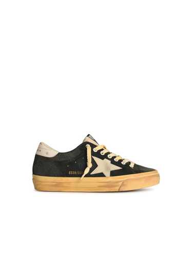 Golden Goose GOLDEN GOOSE Green Suede Sneakers