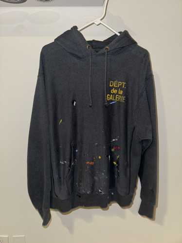 Gallery Dept. Gallery Dept. Hoodie Navy Paint Spla