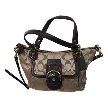 Coach Signature Sufflette cloth handbag