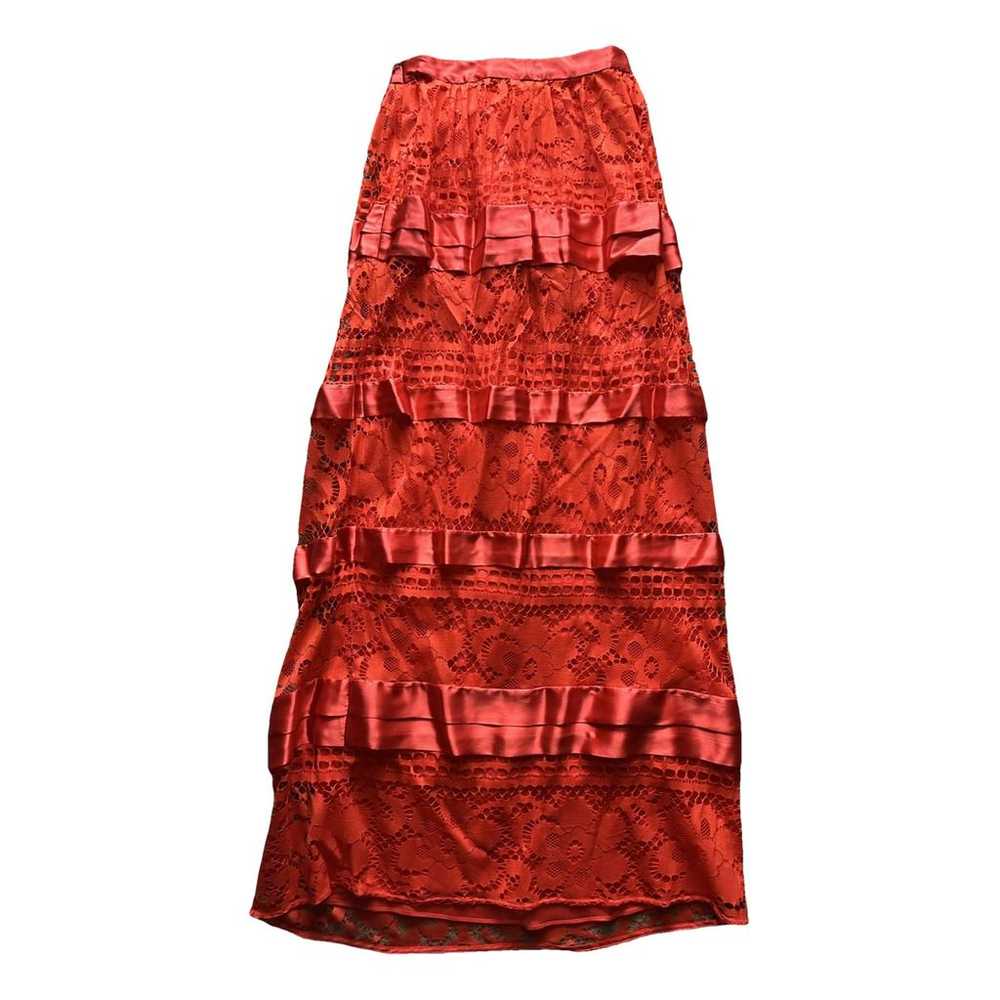 Temperley London Silk maxi skirt - image 1