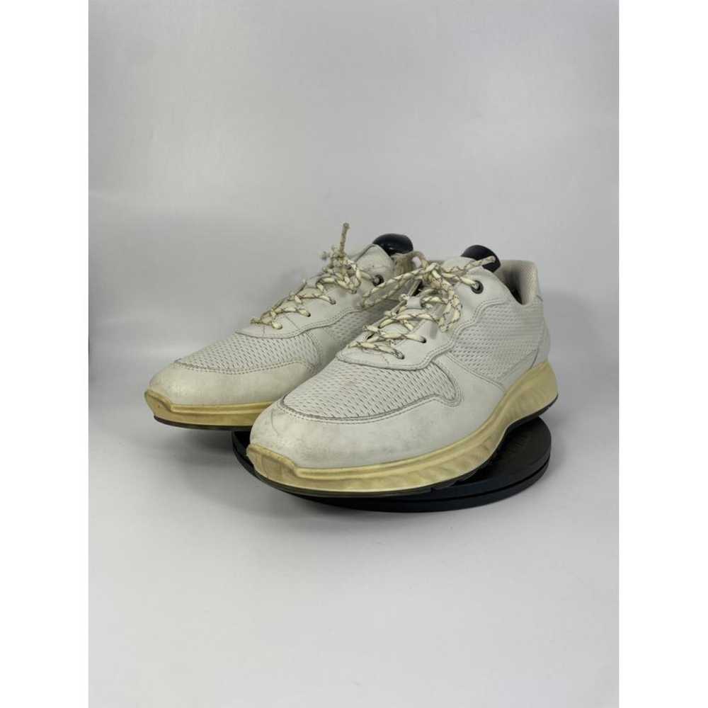 Ecco Leather low trainers - image 3