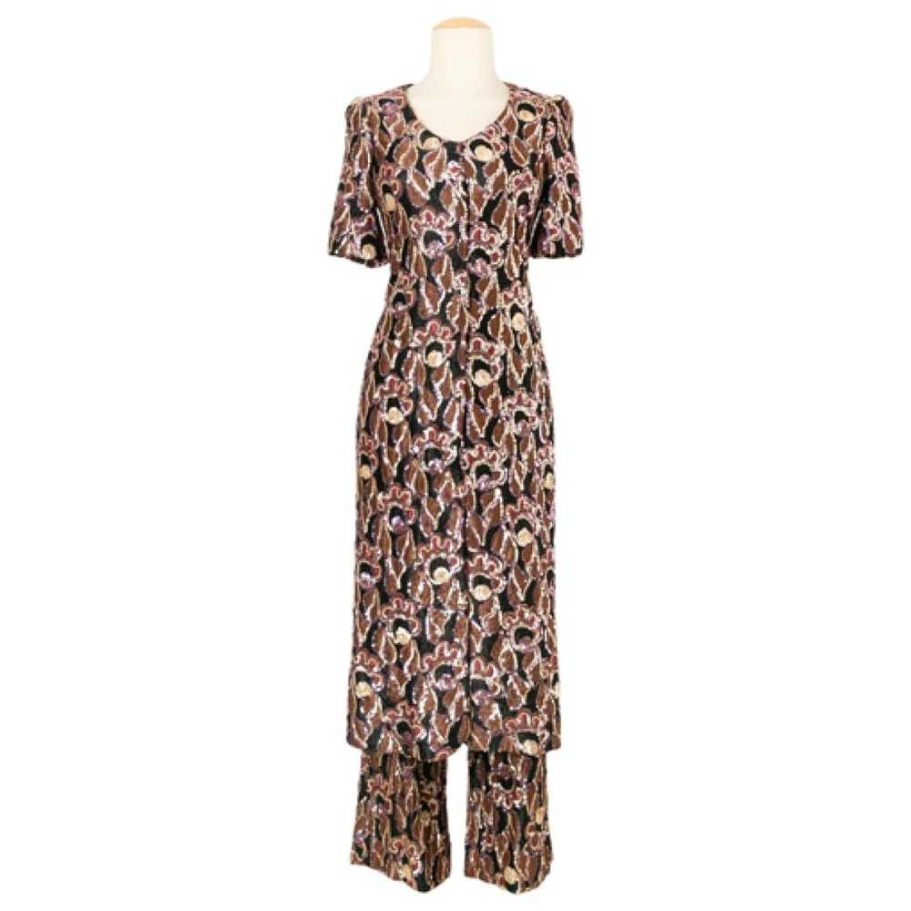 Non Signé / Unsigned Silk jumpsuit - image 1