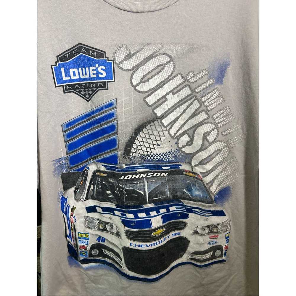 Vintage Size XL - Y2K Jimmie Johnson NASCAR Tshir… - image 2