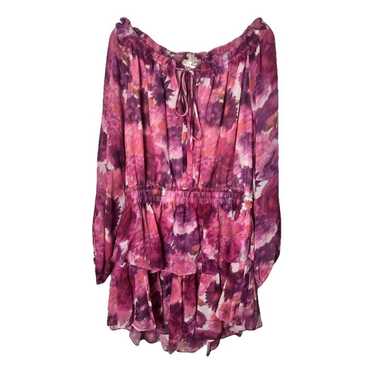 Love Shack Fancy Silk mini dress - image 1