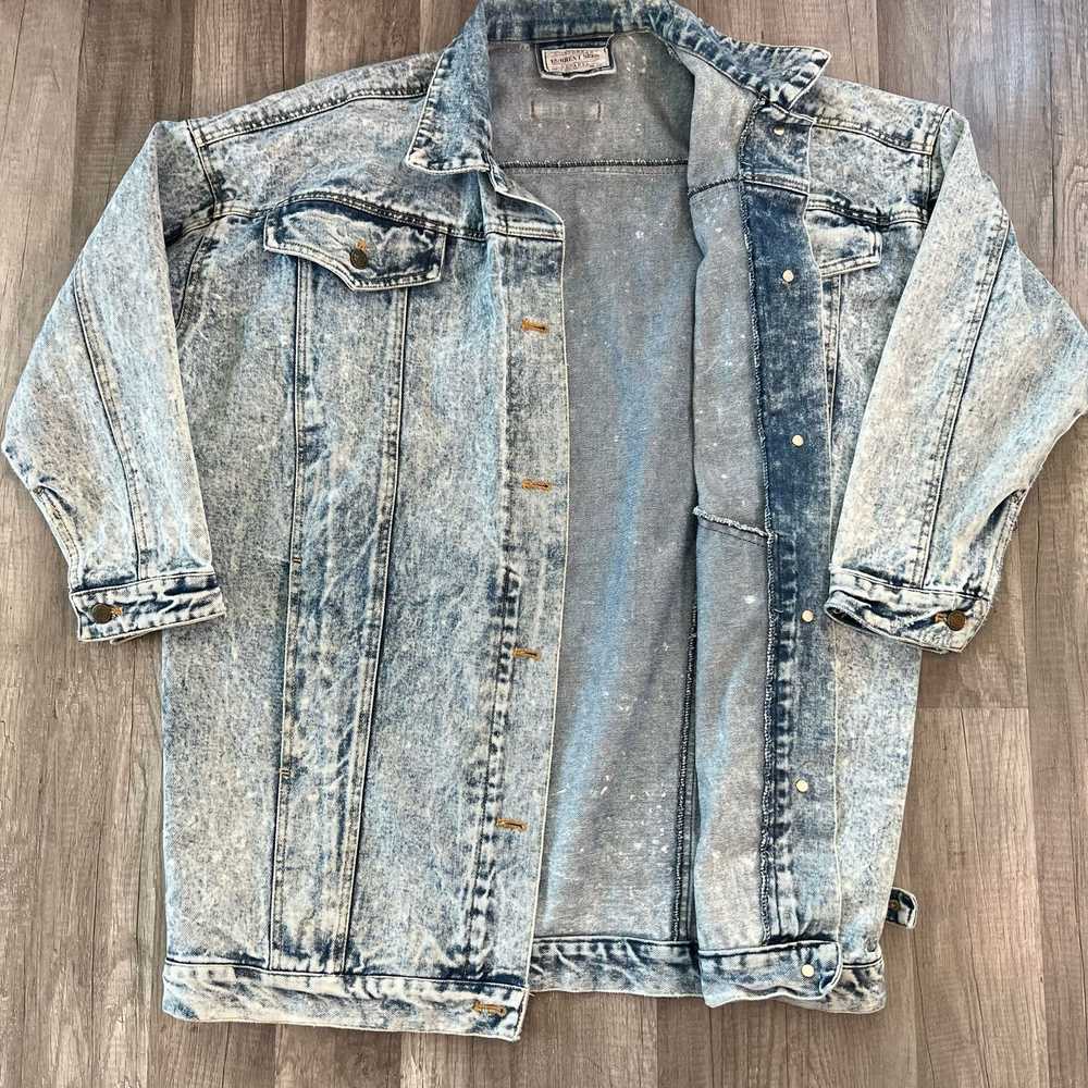 Vintage Vintage 80s Mens Current Seen Acid Wash J… - image 11