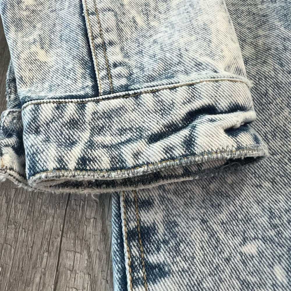 Vintage Vintage 80s Mens Current Seen Acid Wash J… - image 5