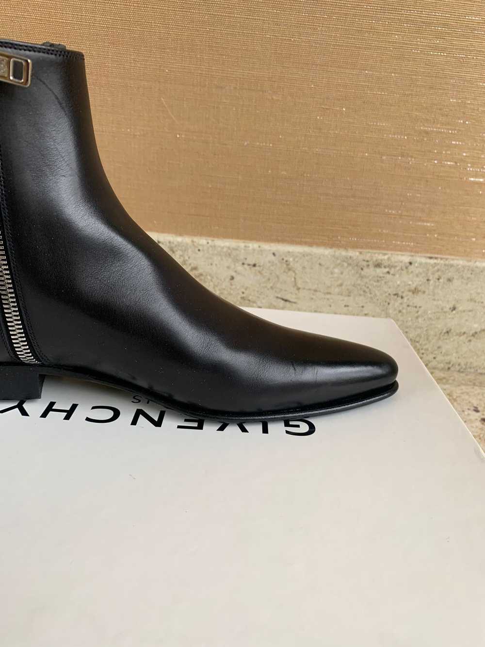 Givenchy Side Chelsea Zip Boots - image 5