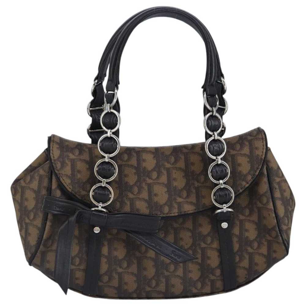 Dior Brown Canvas Handbag (Pre-Owned) - image 1