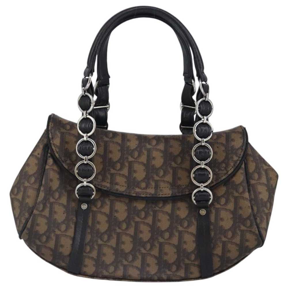 Dior Brown Canvas Handbag (Pre-Owned) - image 2