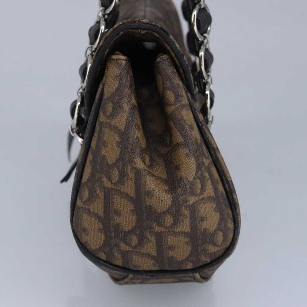 Dior Brown Canvas Handbag (Pre-Owned) - image 4